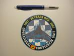 sticker 20 years OCU op F_16 BAF, Verzamelen, Luchtvaart en Vliegtuigspotten, Ophalen of Verzenden, Nieuw, Boek of Tijdschrift