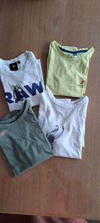 Set t shirten maat 104, Ophalen of Verzenden, Zo goed als nieuw, Jongen, Shirt of Longsleeve