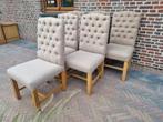 Landelijke eiken stoelen, Huis en Inrichting, Stoelen, Ophalen of Verzenden