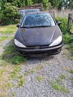 auto Peugeot 206 Zwart steenslag, Elektrische ramen, 1025 kg, Stof, Zwart