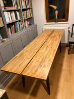 Table à manger en bois, 200 cm of meer, 50 tot 100 cm, Scandinave, Rechthoekig