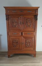 Antieke linnenkast, Antiek en Kunst, Antiek | Meubels | Kasten, Ophalen