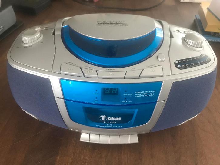 Radio - CD - Casette Speler (Tokai LRC 1832CD)     µe, Audio, Tv en Foto, Radio's, Radio, Ophalen of Verzenden
