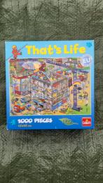 Puzzel "That's Life" – 1000 stukjes, 68x48 cm, Ophalen of Verzenden, 500 t/m 1500 stukjes, Zo goed als nieuw, Legpuzzel