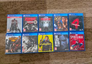 Ps 4 games, Enlèvement ou Envoi, Comme neuf
