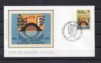 Année 1978 : FDC 1889 Soie - Chambre de Commerce et d'Indust, Postzegels en Munten, Ophalen of Verzenden