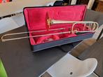 Thomann AX 547 GL Trombone  met kwartventiel als NIEUW !!!, Ophalen, Zo goed als nieuw, Tenor, Met koffer