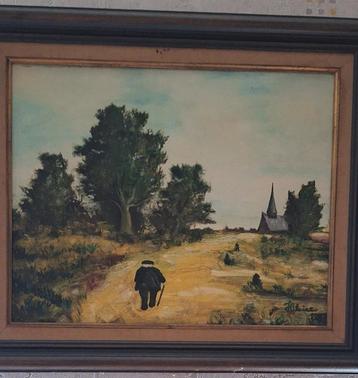 Schilderij op doek beschikbaar voor biedingen