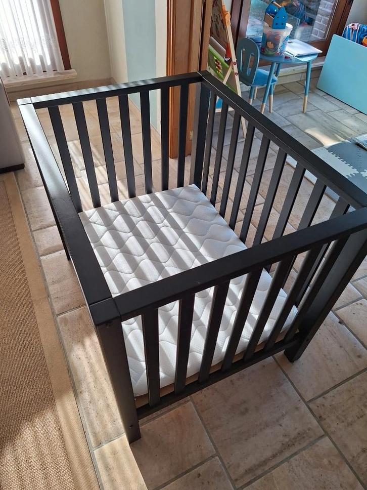 babypark - zwart, Enfants & Bébés, Parcs, Utilisé, Rectangulaire, Réglable en hauteur, Enlèvement