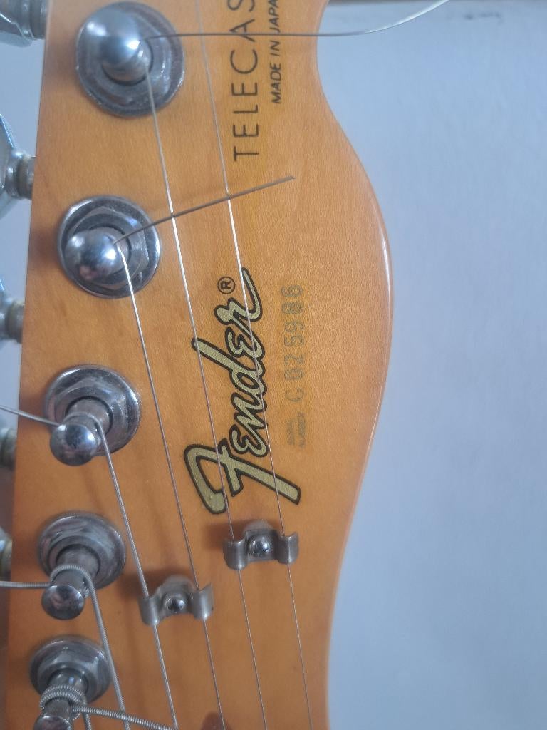 Fender telecaster Japan bj 1987, Muziek en Instrumenten, Snaarinstrumenten | Gitaren | Elektrisch, Gebruikt, Solid body, Fender
