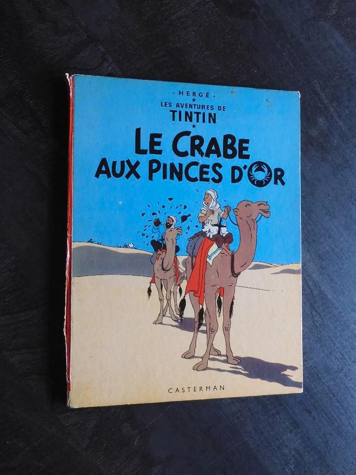 TINTIN vintage BD, Livres, BD, Utilisé, Série complète ou Série, Enlèvement ou Envoi