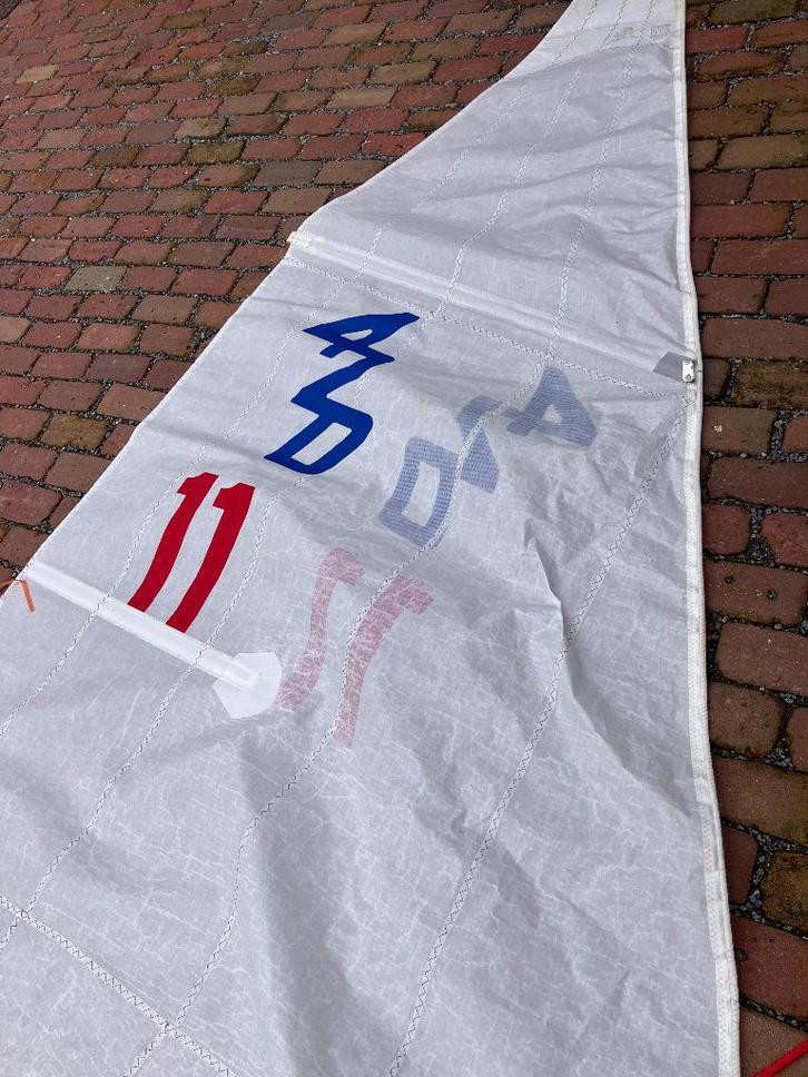 420 zeilboot, Watersport en Boten, Open zeilboten, Zo goed als nieuw, Overige typen, 3 tot 6 meter, Polyester, Geen motor, Ophalen