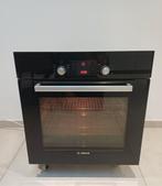 Bosch inbouwoven in zwart 60cm pyrolyse, Elektronische apparatuur, Ovens, Ophalen, Hete lucht, Zo goed als nieuw, Oven met grill