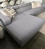 Longchair zetel lichtgrijs, Huis en Inrichting, Zetels | Zetels en Chaises Longues, Ophalen, 300 cm of meer, Zo goed als nieuw