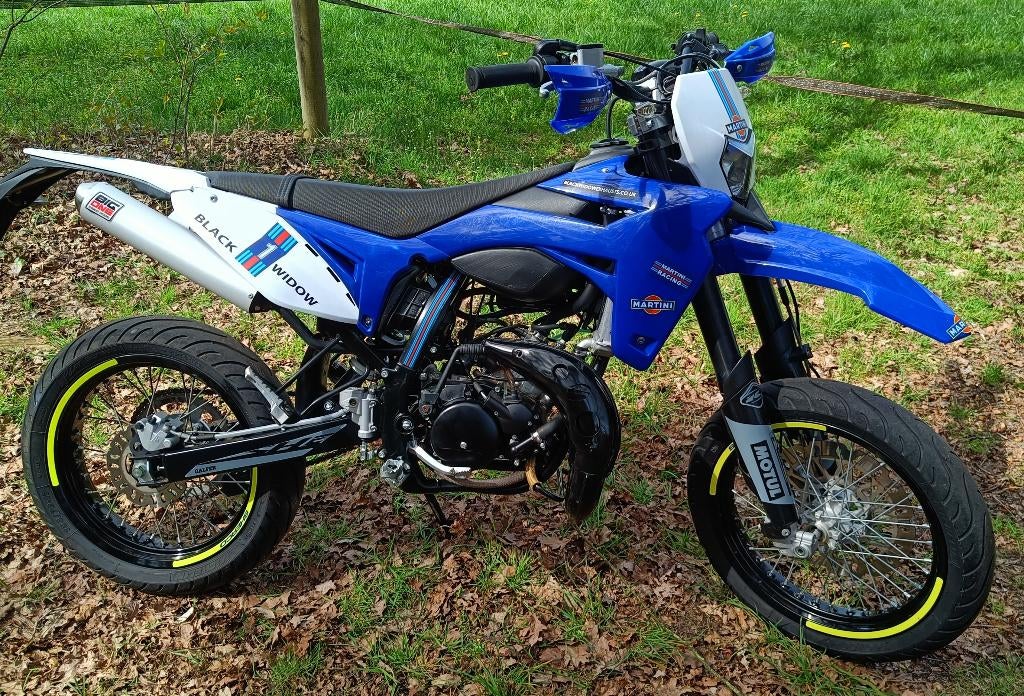 Sherco SM 50 RS, Fietsen en Brommers, Brommers | Crossbrommers, 6 versnellingen, Zo goed als nieuw, 50 cc, Ophalen