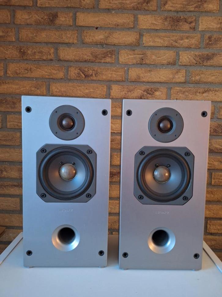 Haut-parleurs Sony SS-MJ1 à blindage magnétique, TV, Hi-fi & Vidéo, Enceintes, Utilisé, Haut-parleurs Frontaux, Arrière ou Stéréo