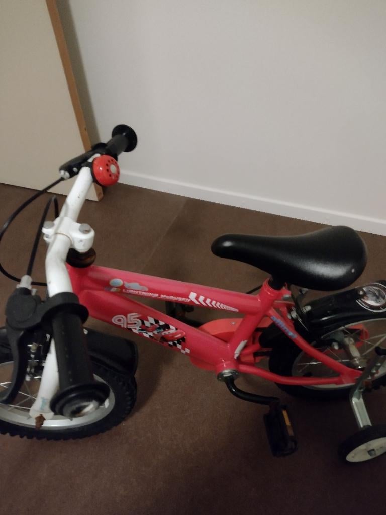 Kinderfiets, Fietsen en Brommers, Fietsen | Kinderfietsjes, Ophalen, Gebruikt, Zijwieltjes