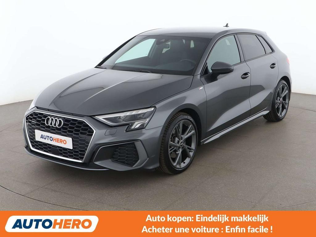 Audi A3 40 TFSI quattro S line (bj 2022, automaat), Auto's, Audi, Automaat, Gebruikt, Lichtsensor, 140 kW