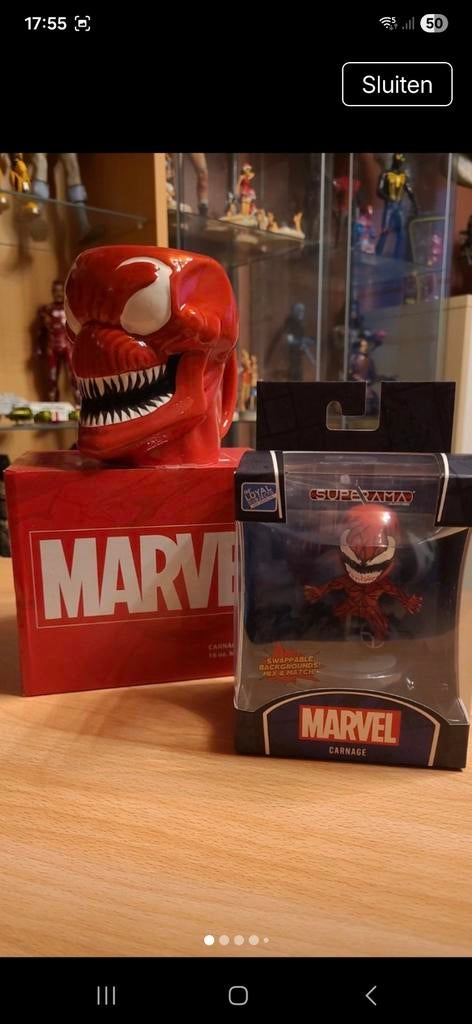Figurine et mug Marvel Venom Carnage, Enlèvement ou Envoi, Neuf
