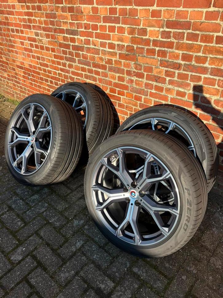 Bmw velgen X5 G05 velgen 741m met zomerbanden, Auto-onderdelen, Banden en Velgen, Banden en Velgen, Zomerbanden, Ophalen