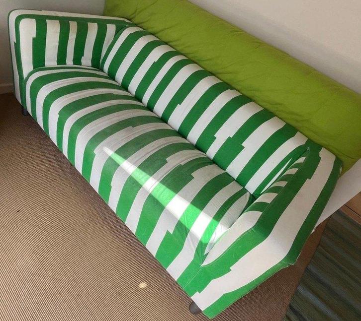 Biplace Klippan, Maison & Meubles, Canapés | Salons, Utilisé, Banc droit, Deux personnes, 150 à 200 cm, Moins de 75 cm, Bois, Synthétique