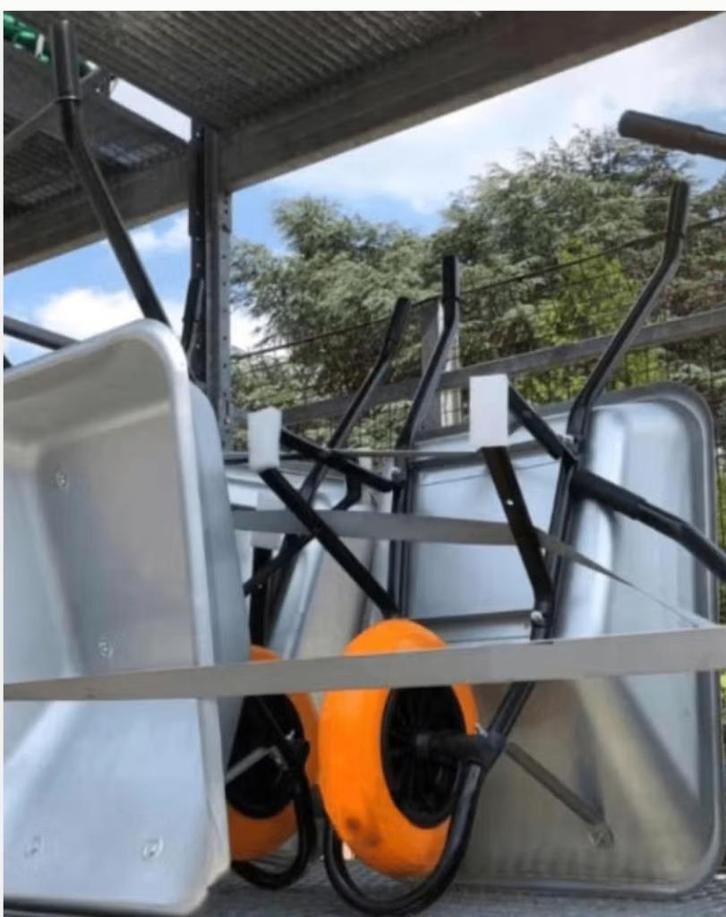 polyvalente kruiwagen lekvrije band, Tuin en Terras, Kruiwagens, Gebruikt, Ophalen