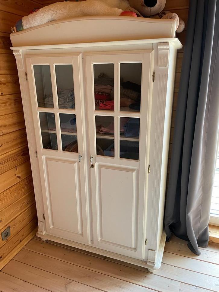 Witte Kinderkamer Meubelset, Enfants & Bébés, Chambre d'enfant | Chambres d'enfant complètes, Comme neuf, Enlèvement ou Envoi