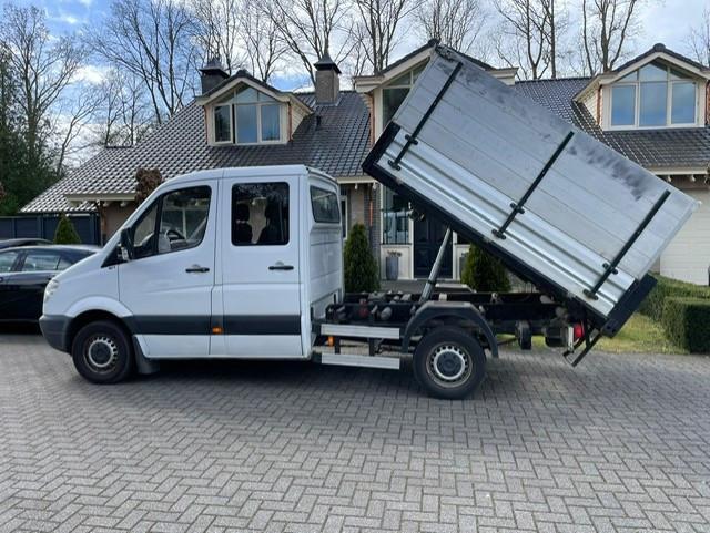 Mercedes-Benz Sprinter 310 CDI KIPPER AUTOMAAT KLIMA 3-SITES, Auto's, Bestelwagens en Lichte vracht, Bedrijf, Te koop, ABS, Airconditioning