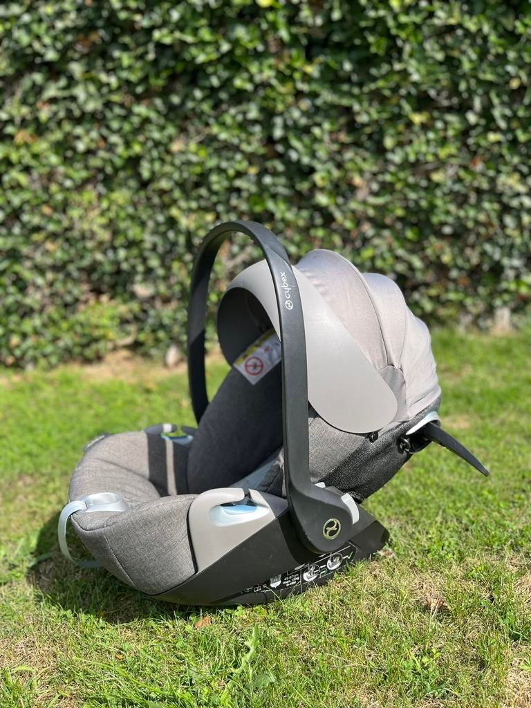 Cybex Draagbare Autostoel Cloud Z Groep 0+ Mirage Grey, Autres marques, Mode veille, Comme neuf, Enlèvement