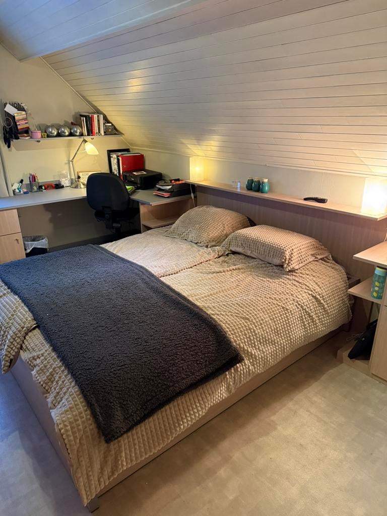 Volledige Slaapkamer gratis mits zelf demonteren, Ophalen, Gebruikt, Tweepersoons, Modern