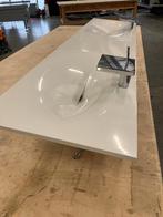 Dubbele lavabo (modern) wit - Eeklo, Ophalen, Zo goed als nieuw, Wasbak of Wastafel