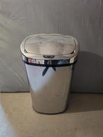 Vuilbak op sensor, Huis en Inrichting, Ophalen, Kunststof, Gebruikt, Met pedaal