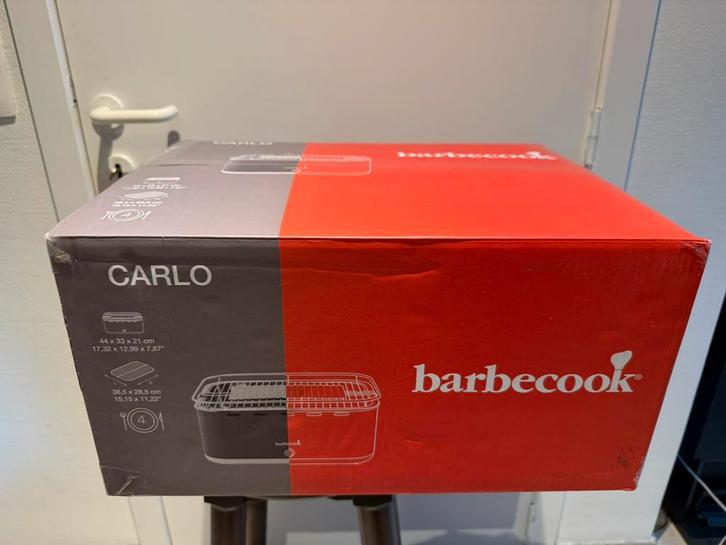 Barbecook Carlo Tafelbarbecue – Nieuw, Portable & Compact, Jardin & Terrasse, Barbecues au charbon de bois, Comme neuf, Enlèvement