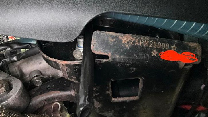 Piaggio zip A1 M25 belgisch frame, Vélos & Vélomoteurs, Pièces de cyclomoteur | Scooters, Piaggio, Cadre, Enlèvement