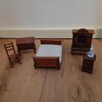 Miniatuur houten meubilair, Kinderen en Baby's, Speelgoed | Poppenhuizen, Ophalen, Gebruikt, Accessoires
