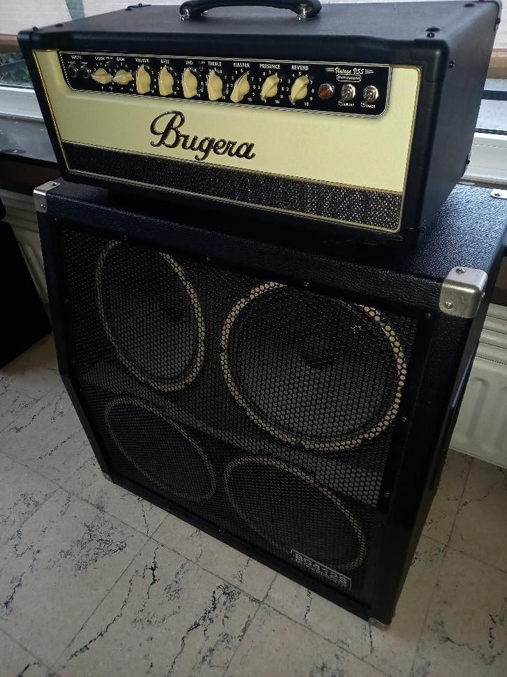 Ampli neuf Bugera lampesV55w Head/ Enclosure 412 400w, Muziek en Instrumenten, Versterkers | Bas en Gitaar, Nieuw, Gitaar, Ophalen