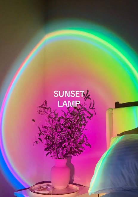 Lumière - Lampe de projection - Avec port USB - Multicolore, Maison & Meubles, Enlèvement, Neuf