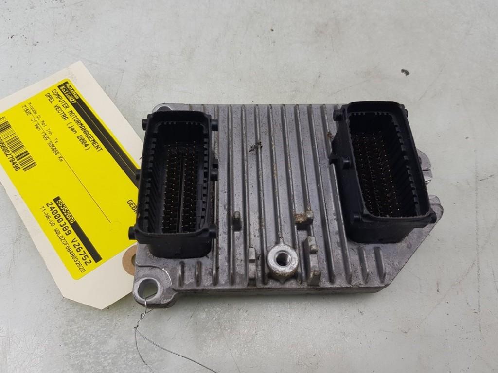 CALCULATEUR MOTEUR ECU Opel Vectra C GTS (01-2002/01-2009), Dhr. J. Ham, Administratie@autoham.nl, Opel, Utilisé