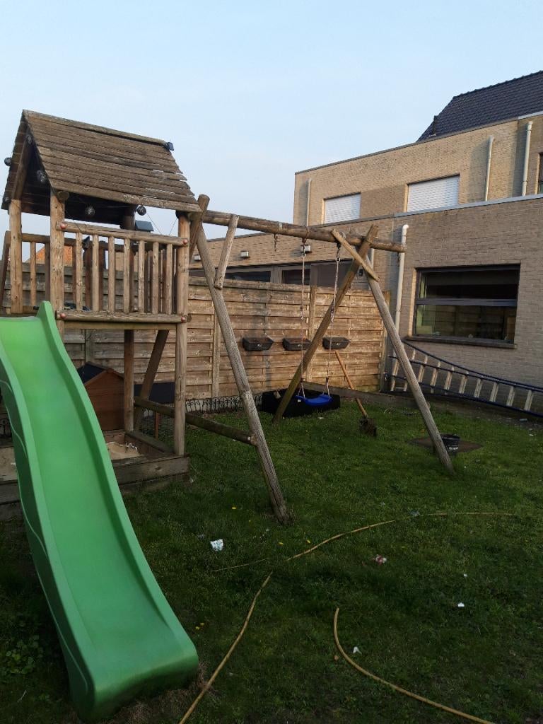 Speeltuin, Ophalen, Gebruikt, Schommel