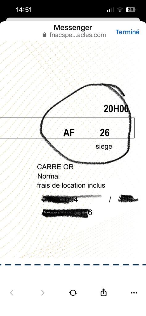 Tickets concert slimane 15 mai, Twee personen, Mei