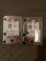 2xWestern Digital Caviar Red 2Tb 3.5" HDD, Computers en Software, Harde schijven, Intern, 2TB, Western Digital, Verzenden
