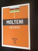 wielerkaart team molteni  merckx 1972, Envoi, Comme neuf