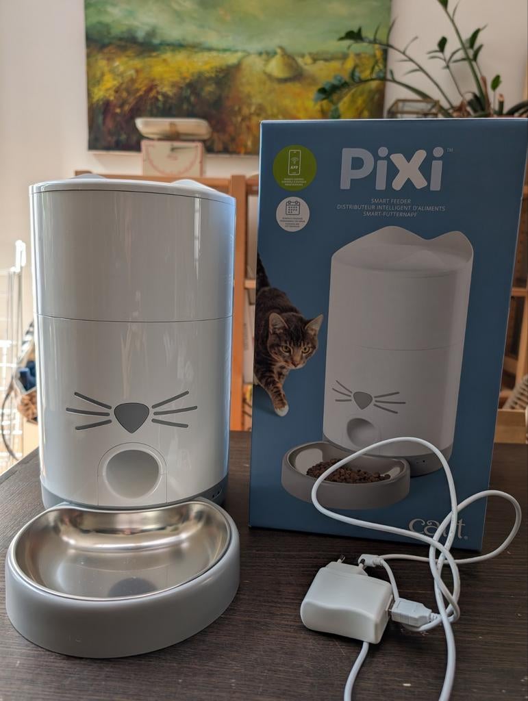 Automatisch voederbak voor katten., Animaux & Accessoires, Nourriture & Abreuvoirs pour chats, Automatiquement, Enlèvement ou Envoi