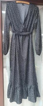 Nieuwe lange jurk van Shein maat L, Vêtements | Femmes, Robes, Enlèvement ou Envoi, Taille 42/44 (L), Neuf, Noir