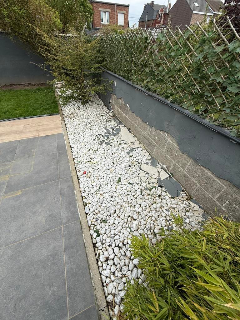 Galets blancs, Jardin & Terrasse, Enlèvement ou Envoi, Utilisé, Blanc