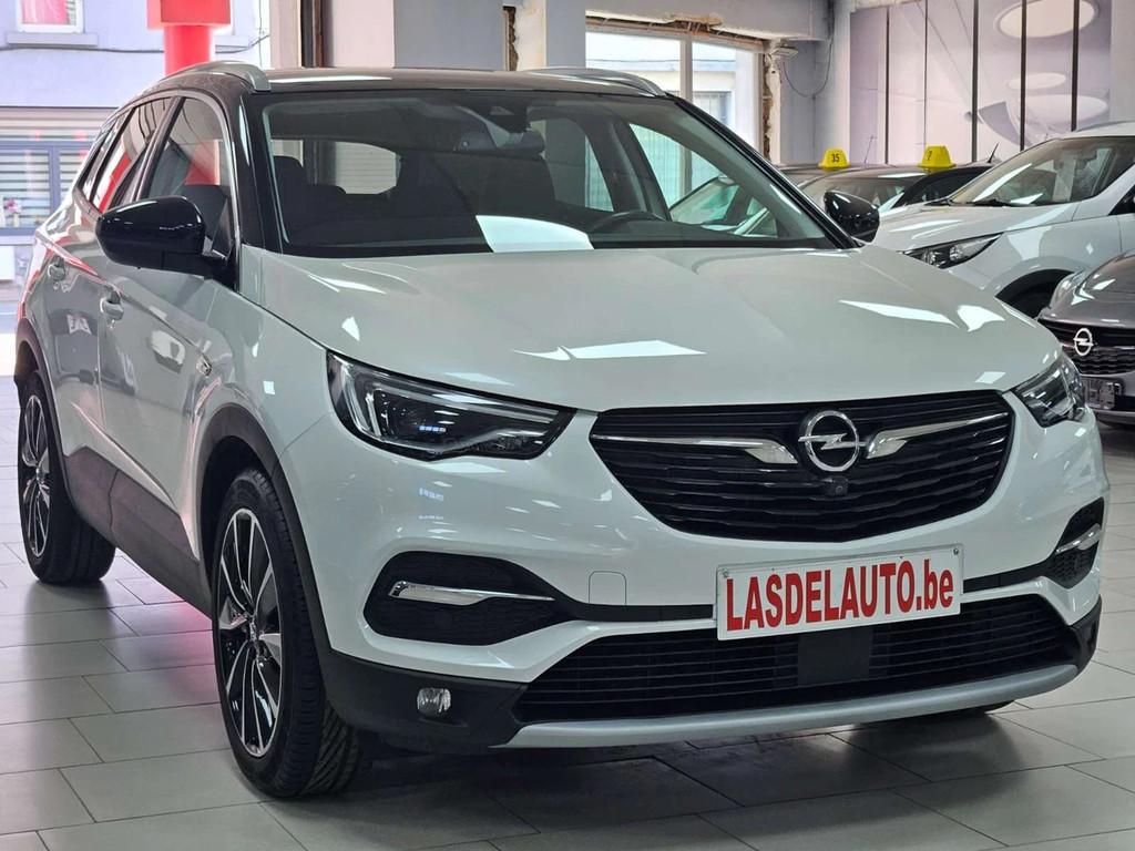 Opel Grandland X 1.5 Turbo D Ultimate Safety Brake Park Lane, Auto's, Gebruikt, 4 cilinders, Overige brandstoffen, Leder