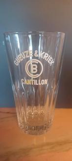 Verre Gueuze-kriek Cantilon, Enlèvement ou Envoi, Comme neuf, Verre ou Verres, Autres marques