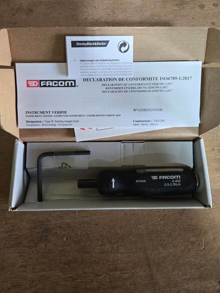 Tournevis dynamométrique