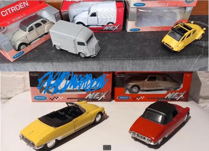 8x Citroën schaalmodellen DS , 2PK & bus HY Oldtimer, nieuw, Hobby en Vrije tijd, Modelauto's | 1:43, Nieuw, Auto, Ophalen