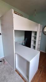 Lit ikea haut combiné bureau et armoire, 200 cm de hauteur ou plus, 90 cm, Une personne, Enlèvement